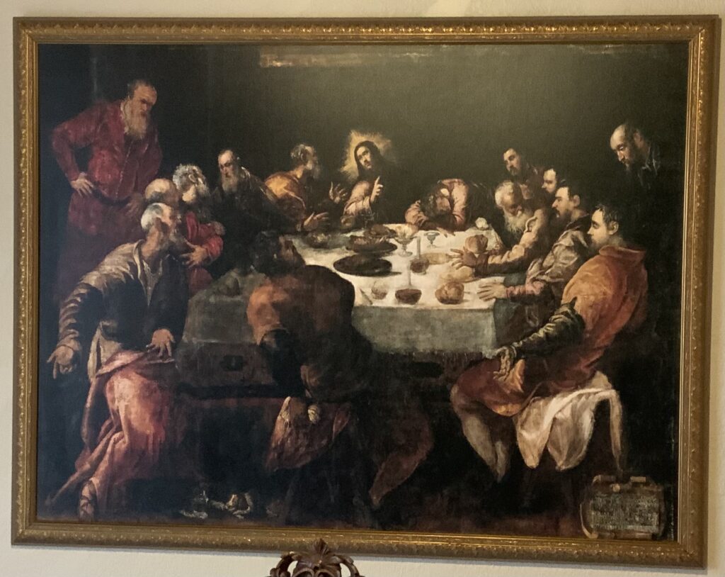 the last supper tintoretto and da vinci